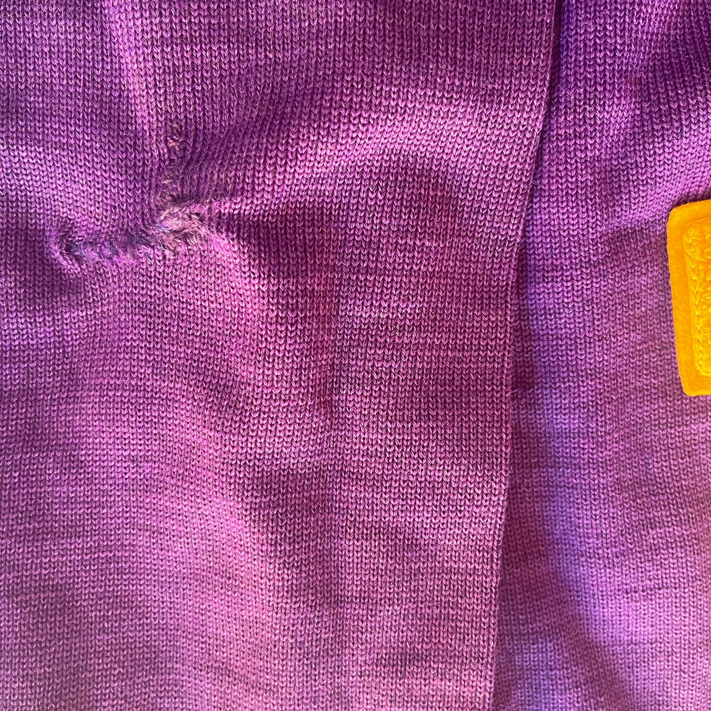 1930s 1940s Lowe Campbell Purple Letterman Sweater