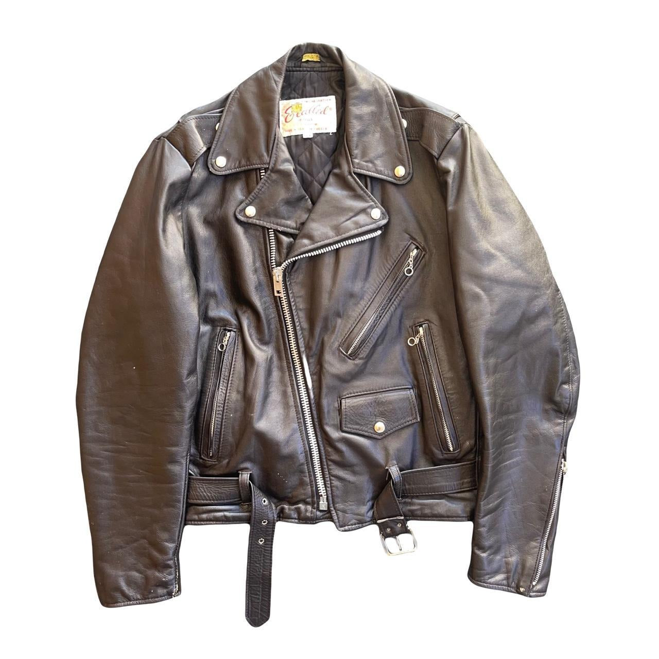 1950s Excelled Leather Motorcycle Jacket